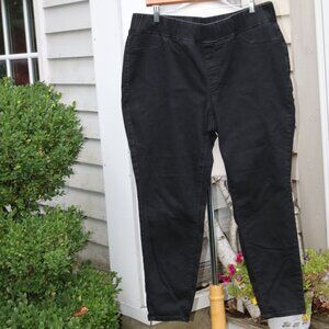 Talbots Petite Flawless Pull On Stretch Cotton Blend Pull On Legging Jeans 16WP